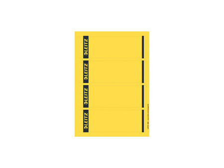 LEITZ Etiquette pour dos de classeur, 61 x 192 mm, rouge