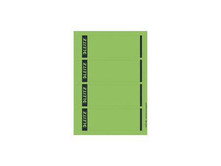 LEITZ Etiquette pour dos de classeur, 61 x 192 mm, bleu