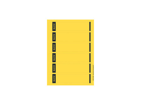 LEITZ Etiquette pour dos de classeur, 39 x 192 mm, bleu