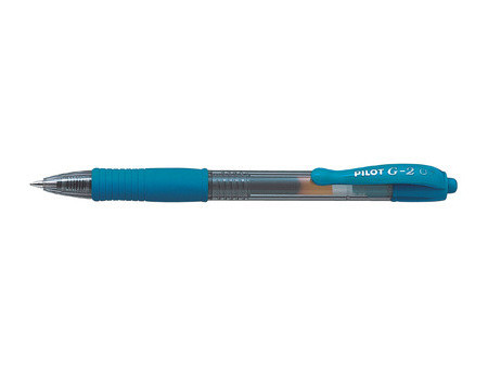 PILOT Stylo roller à encre gel G2 07, bleu soft