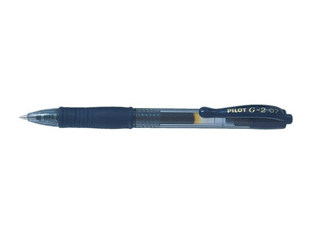 PILOT Stylo roller à encre gel G2 07, bleu soft