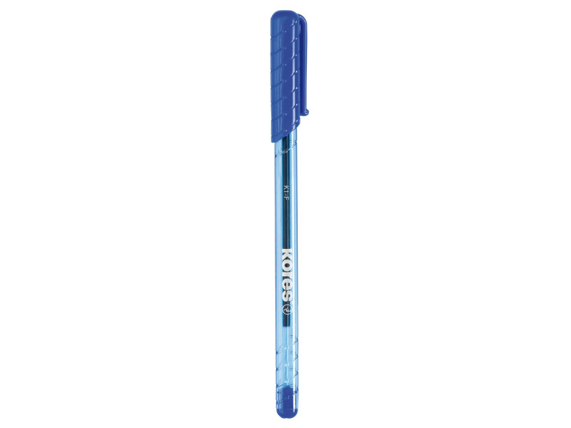 Kores Stylo bille jetable K-PEN k1, tracé: F, bleu