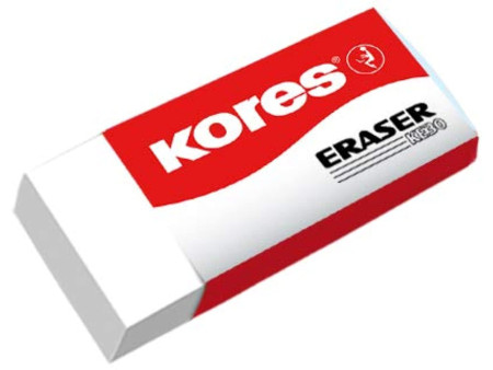 Kores gomme en plastique 'KE30', (L)40 x (P)21 x (H)10 mm