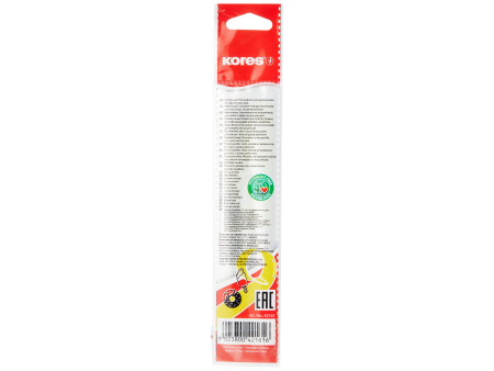 Kores Règle plate Elastik, 150 mm, plastique, incassable