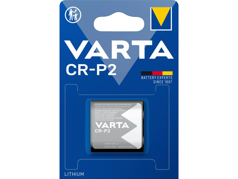 VARTA Pile photo 'LITHIUM', CR-P2, 6,0 V