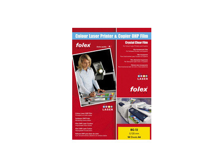 FOLEX Transparent pour laser Color BG-72, A3, transparent