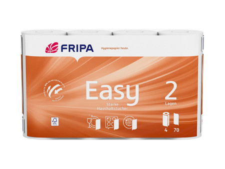 Fripa Rouleau d'essuie-tout Easy, 3 couches, ultra blanc