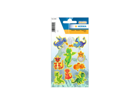 HERMA Sticker MAGIC Dragon, transpuffy