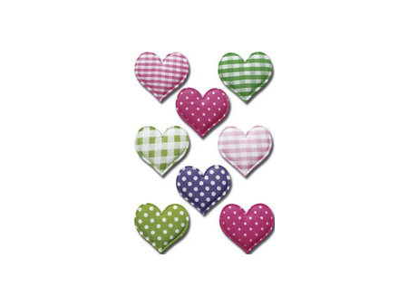 HERMA Sticker MAGIC 'Coeurs', tissu