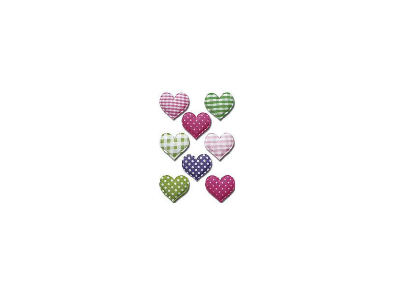 HERMA Sticker MAGIC 'Coeurs', tissu