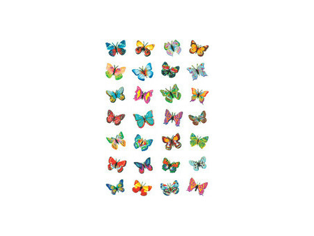 HERMA Sticker MAGIC 'Papillons', film scintillant