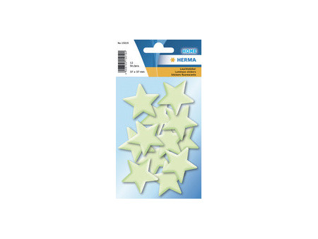 HERMA Sticker fluorescent HOME 'Lune'