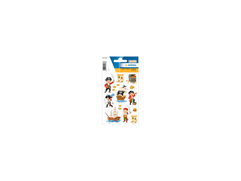HERMA Sticker MAGIC 'Pirate', transpuffy