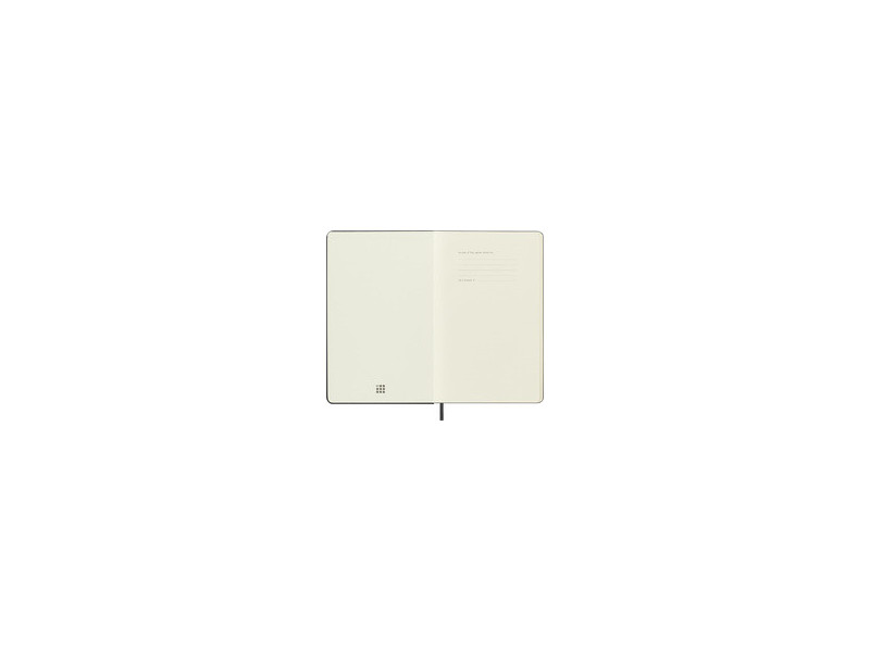 MOLESKINE Carnet rigide, L/A5, ligné, noir