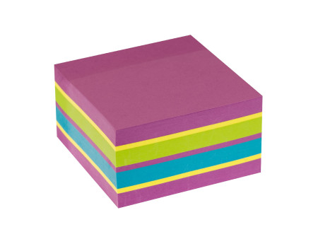 Kores Bloc-note cube 'Spring', 75 x 75 mm, 4 couleurs