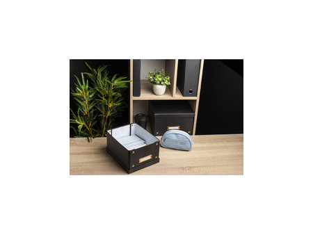 EXACOMPTA Boîte de rangement Neo Deco, A3+, bleu