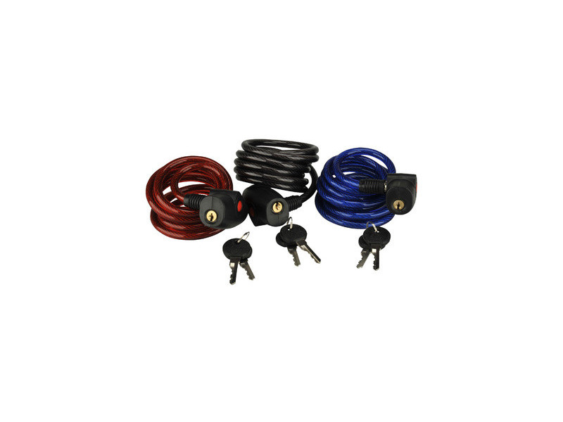 FISCHER Câble antivol pour vélo Family, longueur: 1.800 mm