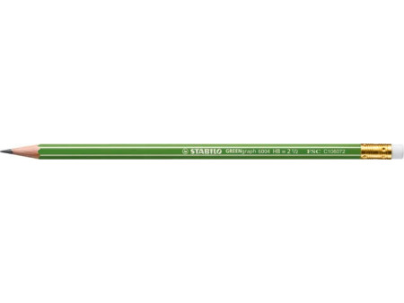 STABILO Crayon GREENgraph, dureté: HB, présentoir de 60