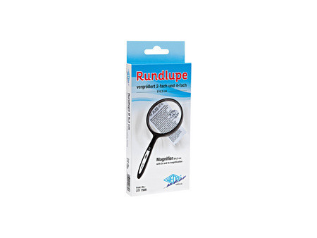 WEDO Loupe avec manche, ronde, diamètre: 63 mm
