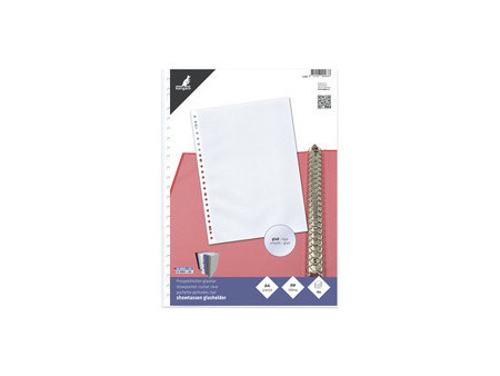 kangaro Pochette perforée, A4, PP, 0,08 mm, grainé