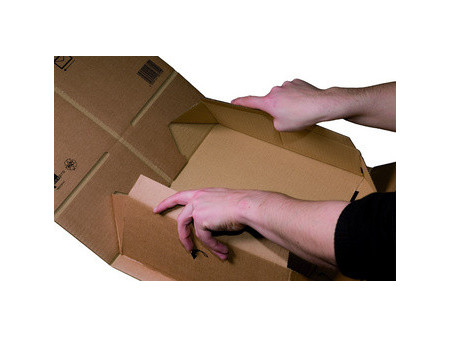 smartboxpro Carton d'expédition PACK BOX, format A4+, marron