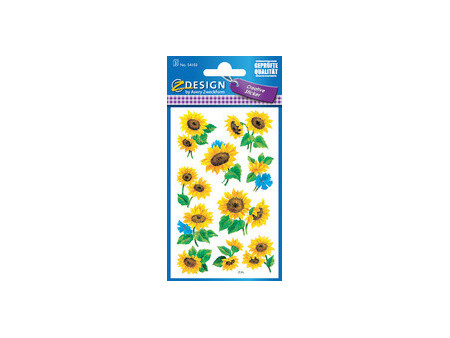 ZDesign CREATIVE Sticker 'fleurs', coloré