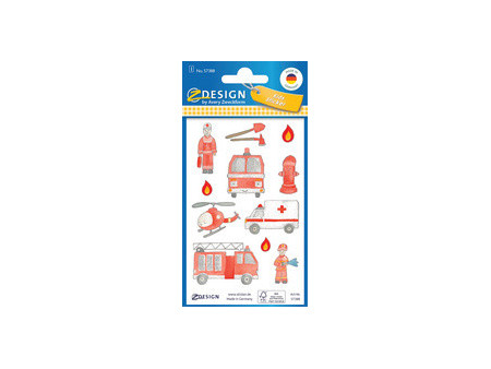 AVERY Zweckform ZDesign KIDS Sticker papier, vert