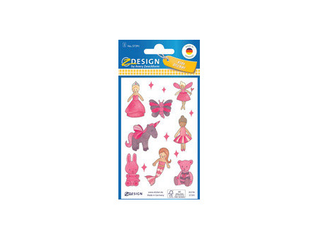 AVERY Zweckform ZDesign KIDS Sticker papier, noir/blanc