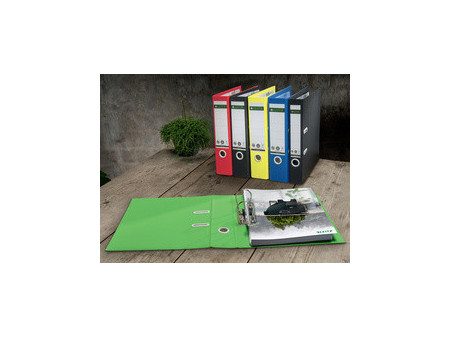 LEITZ Classeur Recycle, 180 degrés, 50 mm, jaune