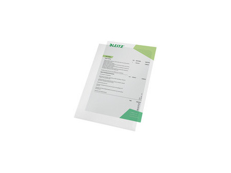 LEITZ Pochette transparente Standard, A5, PP, grainé