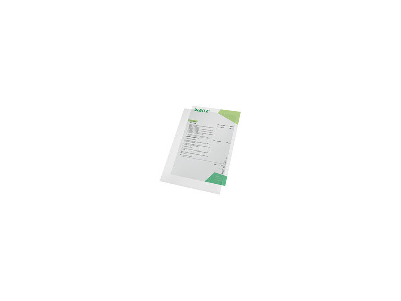 LEITZ Pochette transparente Standard, A5, PP, grainé