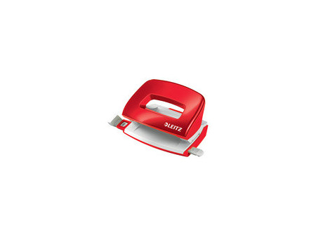 LEITZ Mini perforateur Nexxt 5060, en carton, rouge