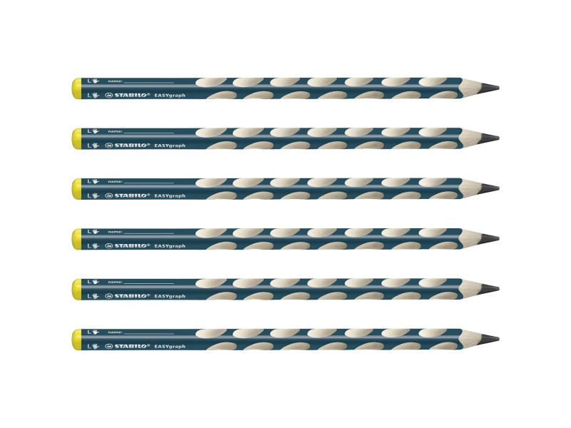 STABILO Crayon d'apprentissage EASYgraph L, dureté: HB