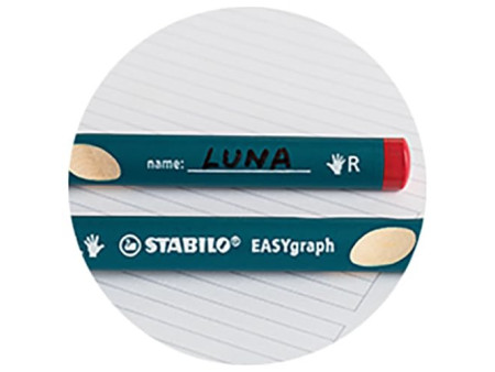 STABILO Crayon d'apprentissage EASYgraph R, dureté: HB