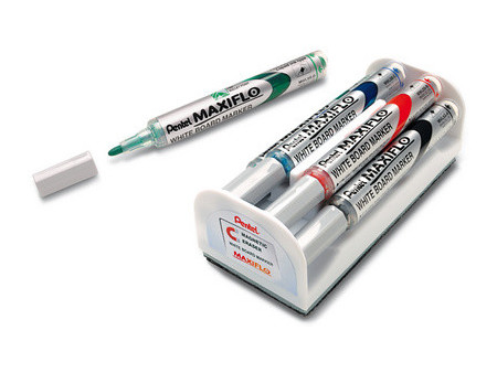 Pentel Set marqueur pour tableau blanc MAXIFLO MWL5M
