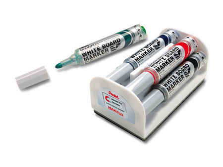 Pentel Set marqueur pour tableau blanc MAXIFLO MWL5M