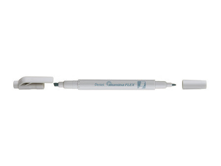 Pentel Surligneur Illumina Flex Pastel, bleu pastel