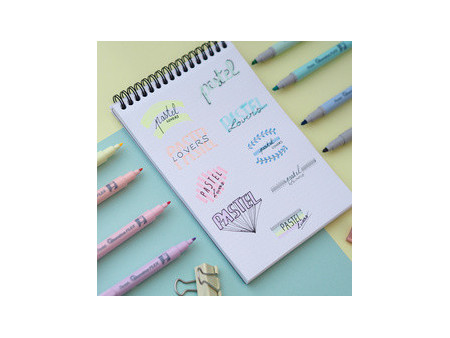 Pentel Surligneur Illumina Flex Pastel, bleu pastel