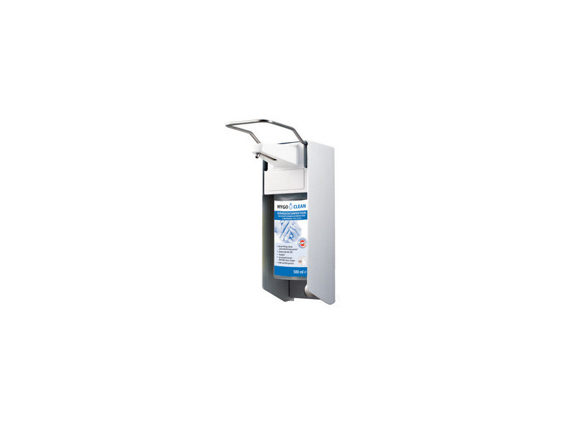 HYGOCLEAN Distributeur mural, pour flacon de 500 ml, argent