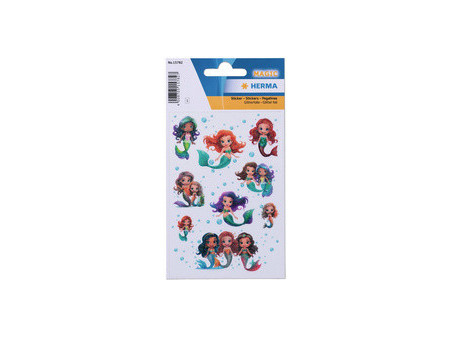 HERMA Sticker MAGIC 'Little Mermaid', transpuffy