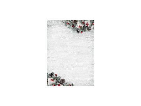 sigel Papier à motif de Noël 'Glitter Stars', A4, 90 g/m2