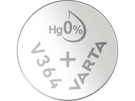 VARTA Pile oxyde argent pour montres, V364 (SR60), 1,55 V
