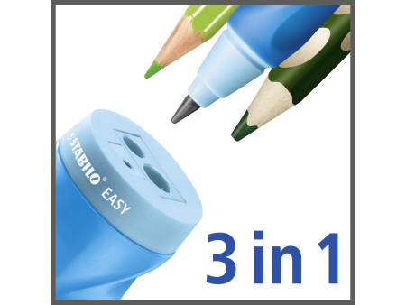 STABILO Taille-crayon à réservoir EASYsharpener, bleu