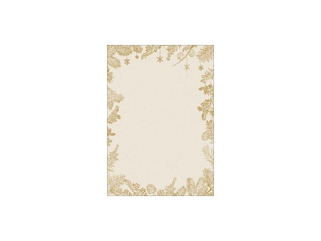 sigel Papier à motif de Noël 'Eucalyptus magic', A4
