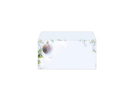 sigel Enveloppe à motif de Noël 'Christmas in rose gold'