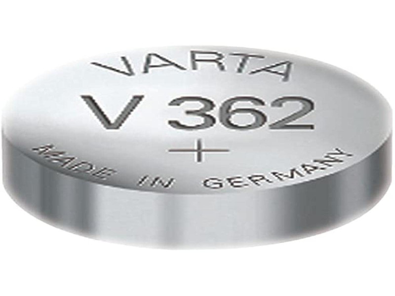 VARTA Pile oxyde argent pour montres, V362 (SR58), 1,55 V