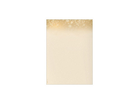 sigel Papier à motif de Noël 'Golden Christmas Night', A4