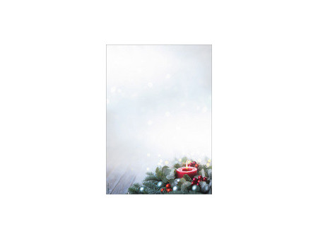 sigel Papier à motif de Noël 'Christmas Chapel', A4
