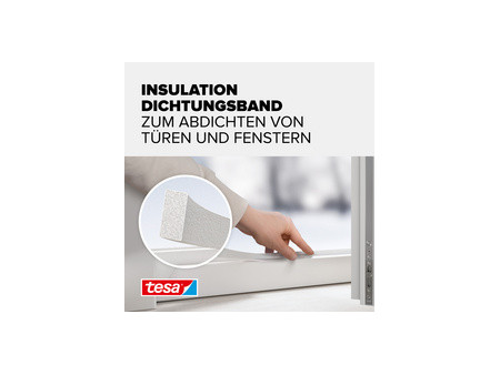 tesa INSULATION Ruban de calfeutrage, profil en I, marron