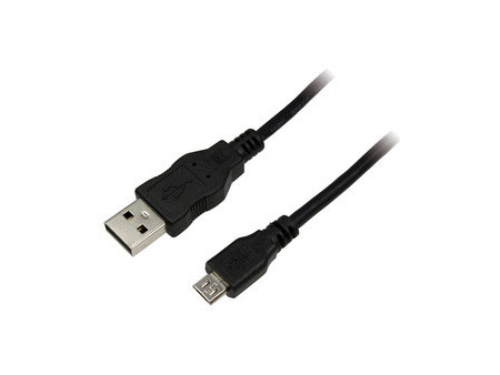 LogiLink Câble USB 2.0, USB-A - micro USB-B mâle, 3 m
